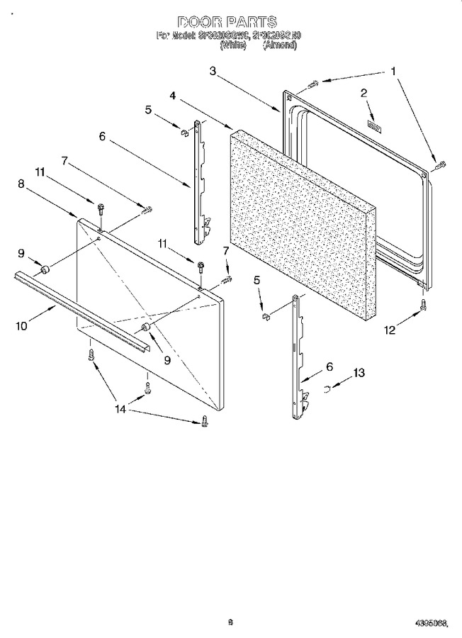 Diagram for SF3020SGW0