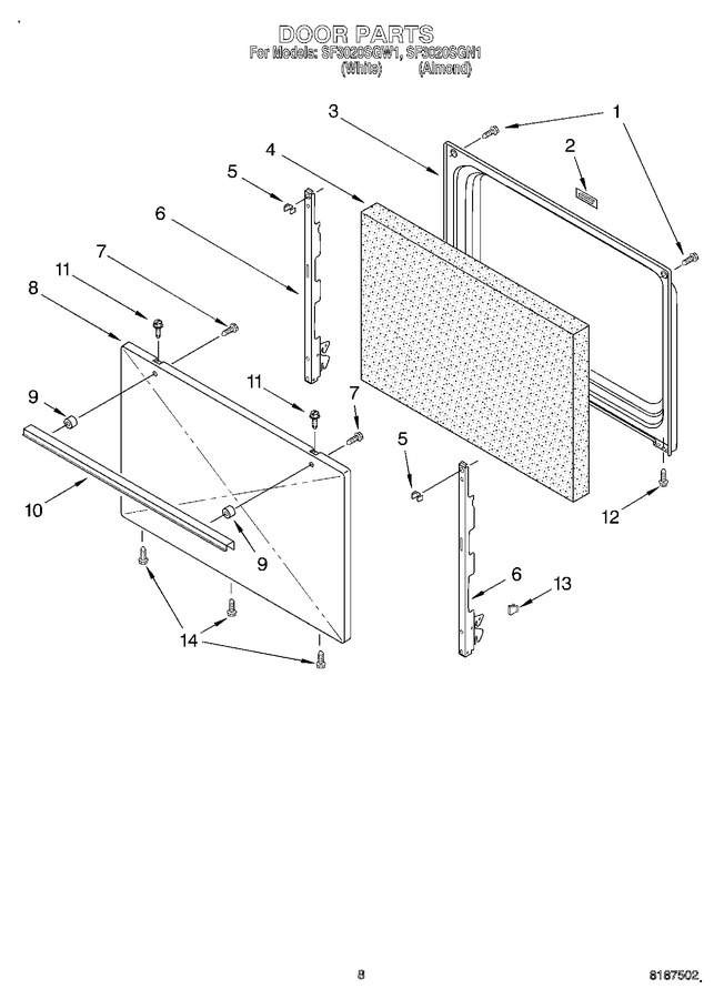 Diagram for SF3020SGW1