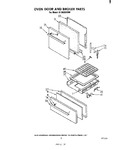 Diagram for 05 - Oven Door And Broiler