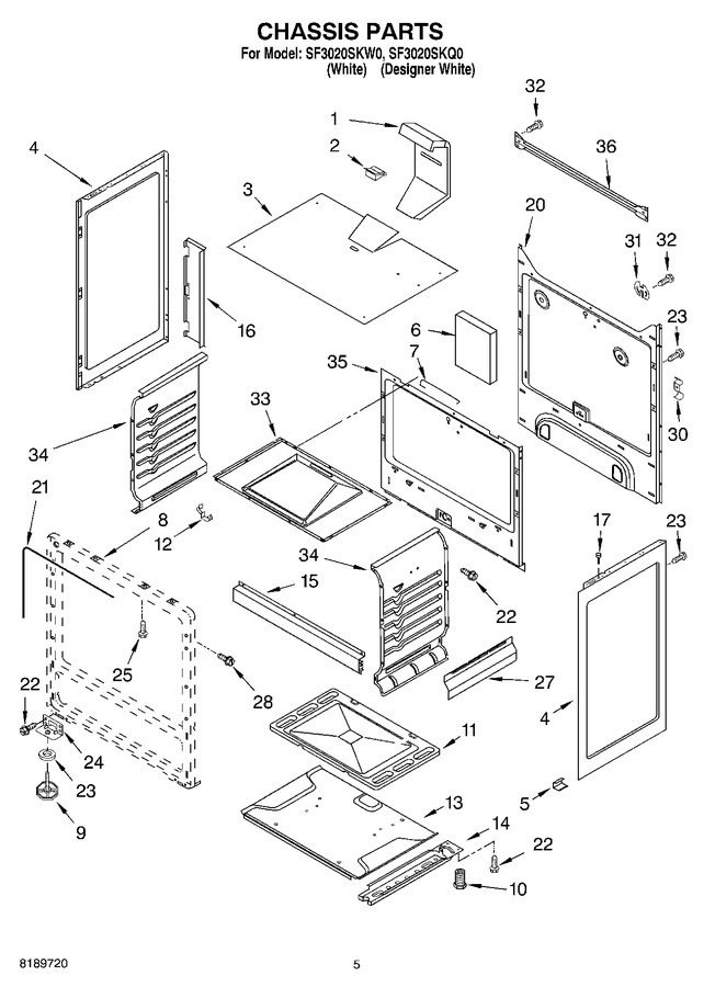 Diagram for SF3020SKW0