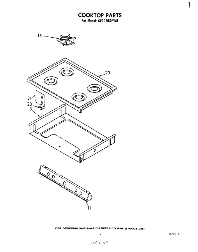 Diagram for SF3020SPW0