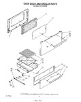 Diagram for 05 - Oven Door And Broiler