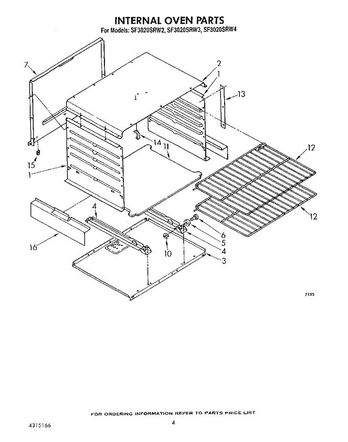 Diagram for SF3020SRW4