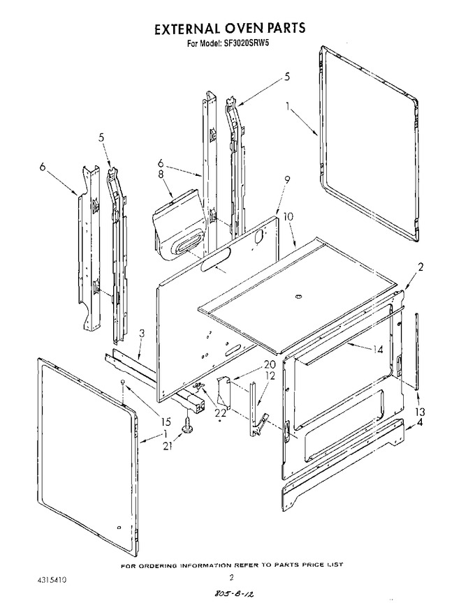 Diagram for SF3020SRW5