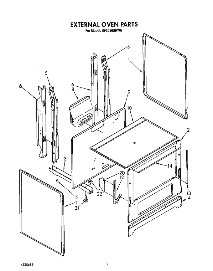 Diagram for SF3020SRW6