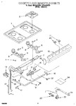 Diagram for 03 - Cooktop And Manifold, Lit/optional