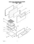 Diagram for 02 - Oven Door And Broiler