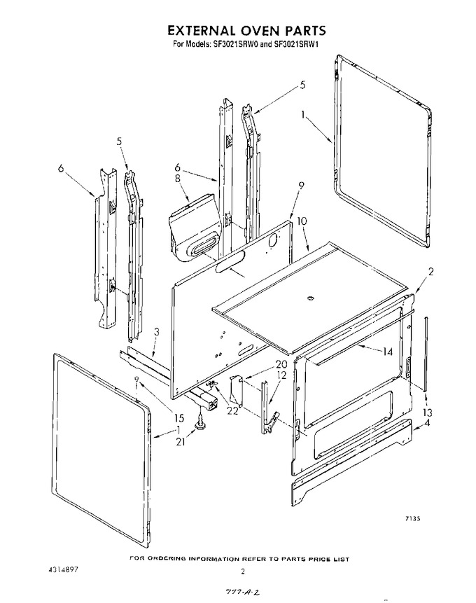 Diagram for SF3021SRW0