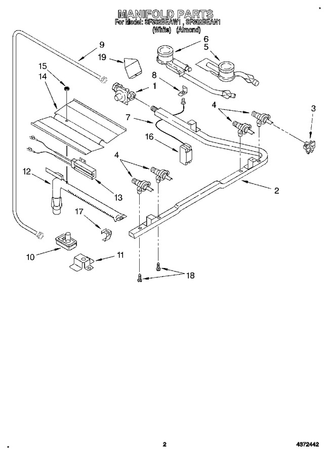 Diagram for SF302BEAW1