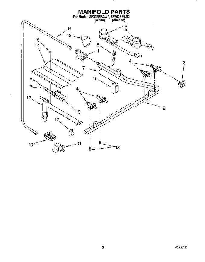 Diagram for SF302BEAN2