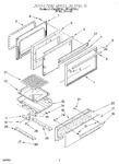 Diagram for 03 - Door And Broiler