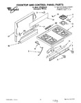 Diagram for 01 - Cooktop And Control Panel, Lit/optional