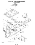 Diagram for 06 - Cooktop And Manifold , Literature And Optional