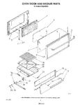 Diagram for 05 - Oven Door And Broiler