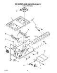 Diagram for 06 - Cooktop And Manifold, Lit/optional