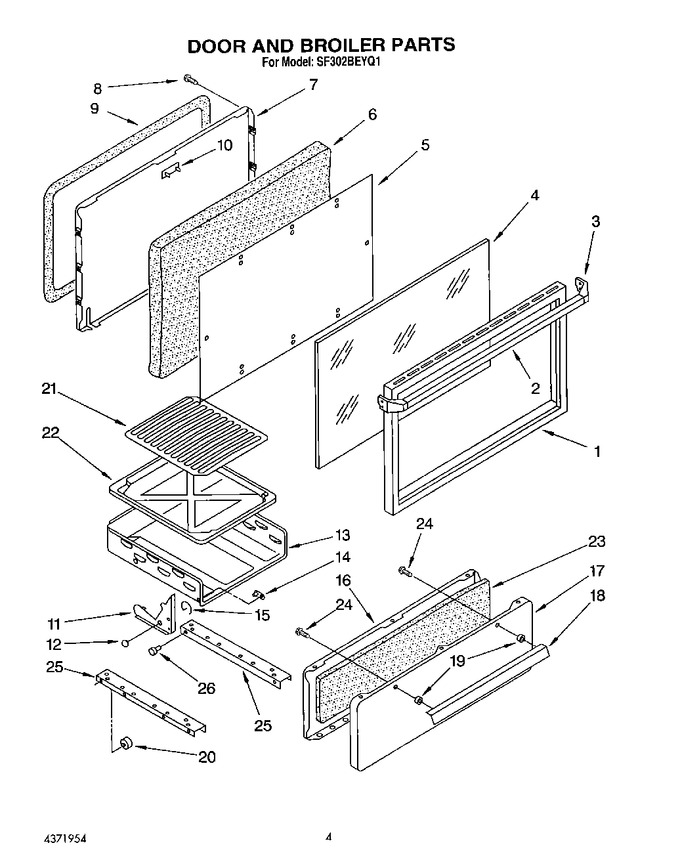 Diagram for SF302BEYQ1