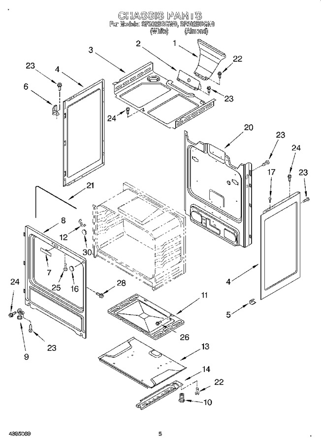 Diagram for SF302BSGW0