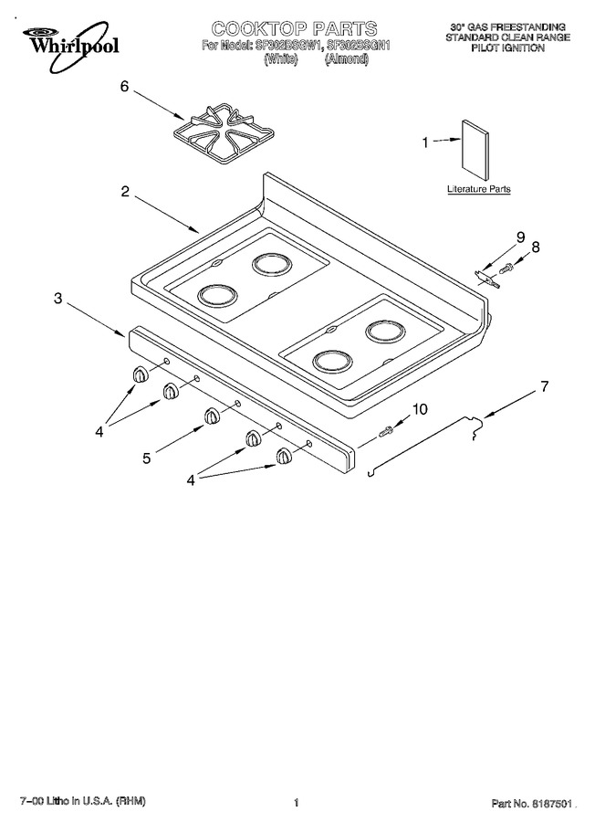 Diagram for SF302BSGW1