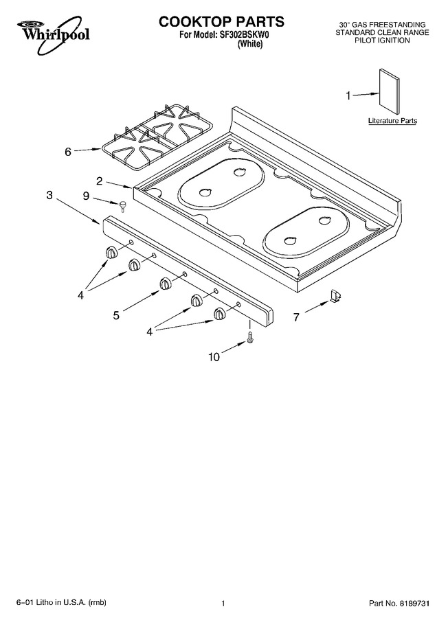 Diagram for SF302BSKW0