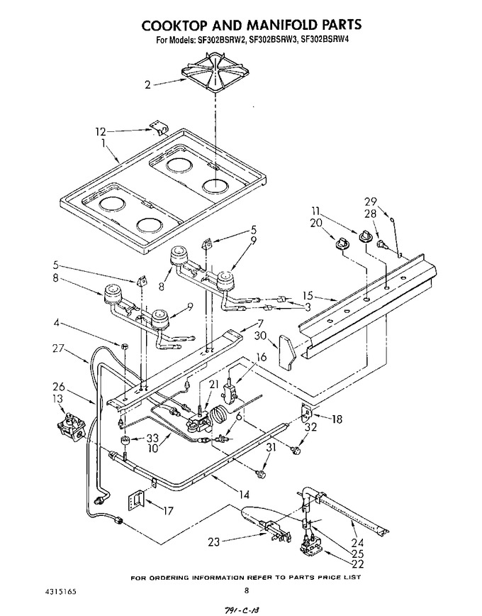 Diagram for SF302BSRW4