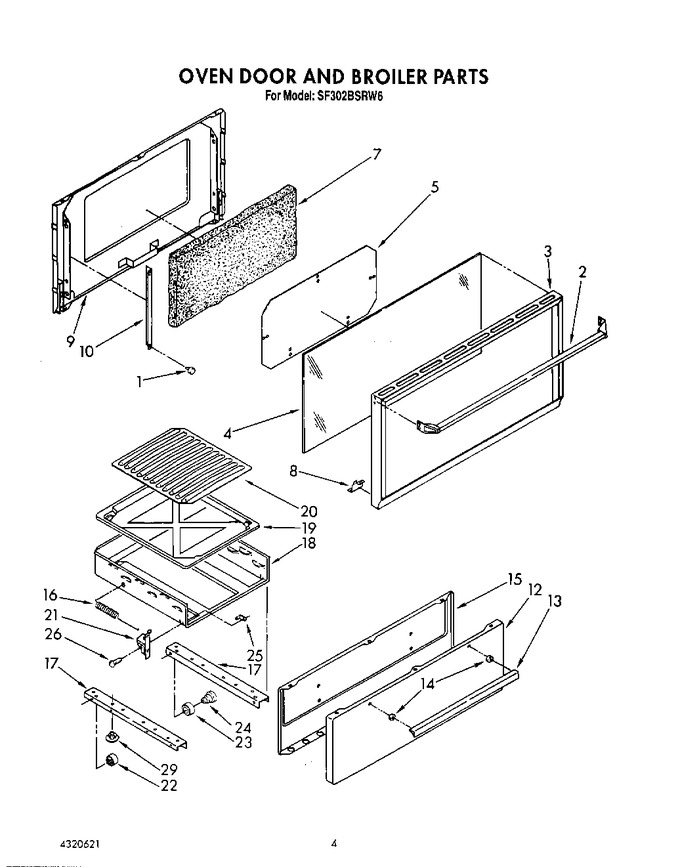 Diagram for SF302BSRW6