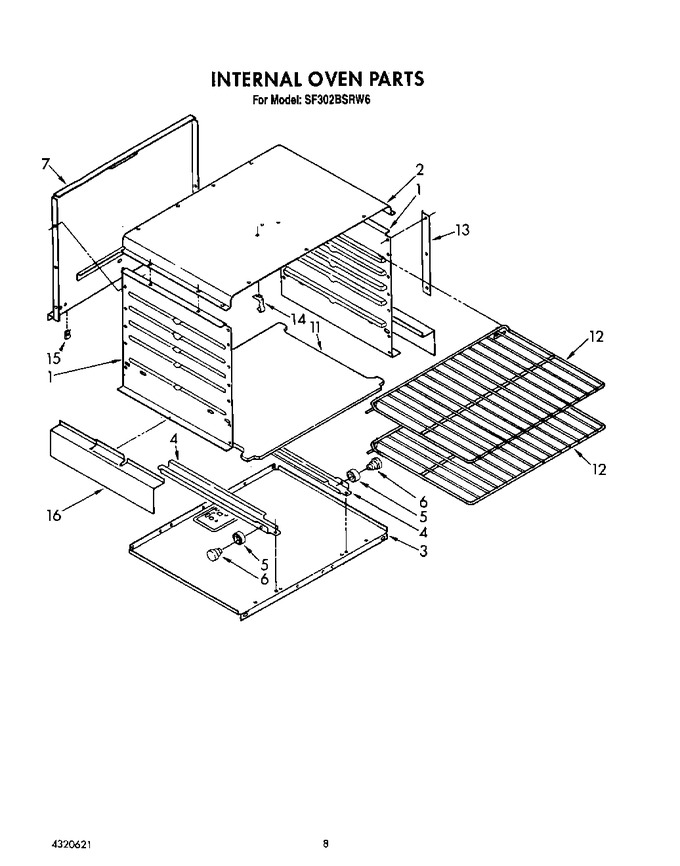 Diagram for SF302BSRW6