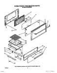 Diagram for 05 - Oven Door And Broiler