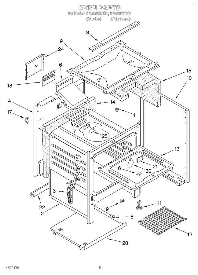 Diagram for SF302BSYW1