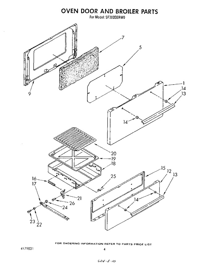 Diagram for SF302EERW0