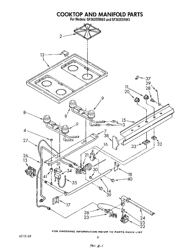 Diagram for SF302EERW3