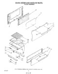 Diagram for 04 - Oven Door And Broiler