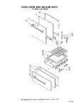 Diagram for 04 - Oven Door And Broiler