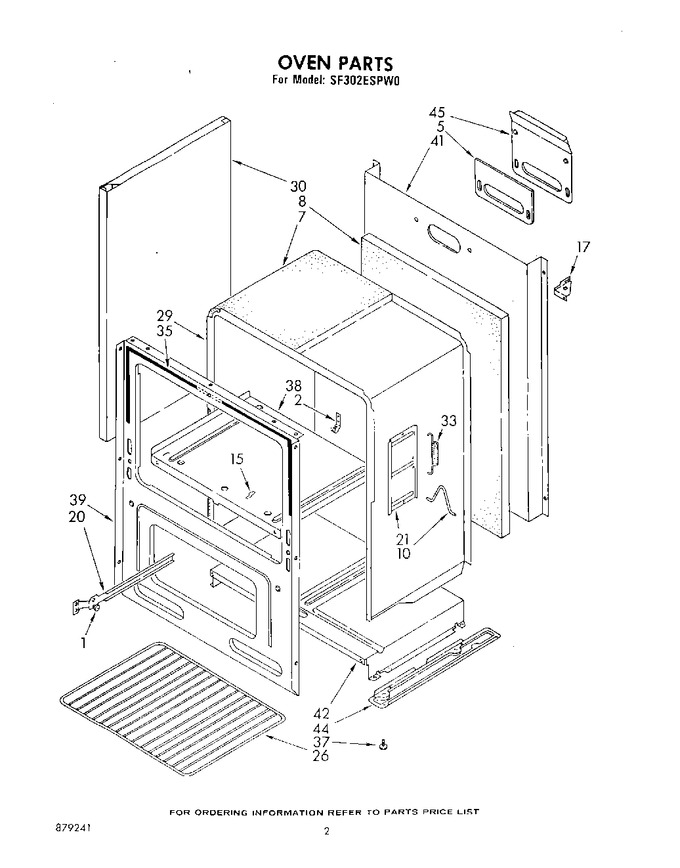 Diagram for SF302ESPW0