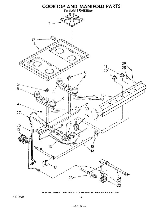 Diagram for SF302ESRW0