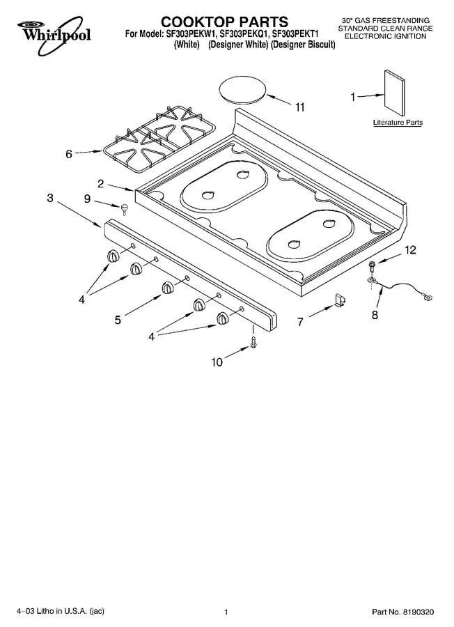 Diagram for SF303PEKQ1