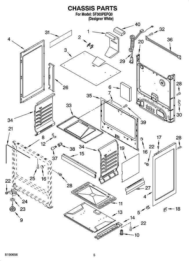 Diagram for SF303PEPQ0