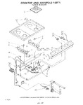 Diagram for 06 - Cooktop And Manifold , Literature And Optional