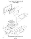 Diagram for 04 - Oven Door And Broiler