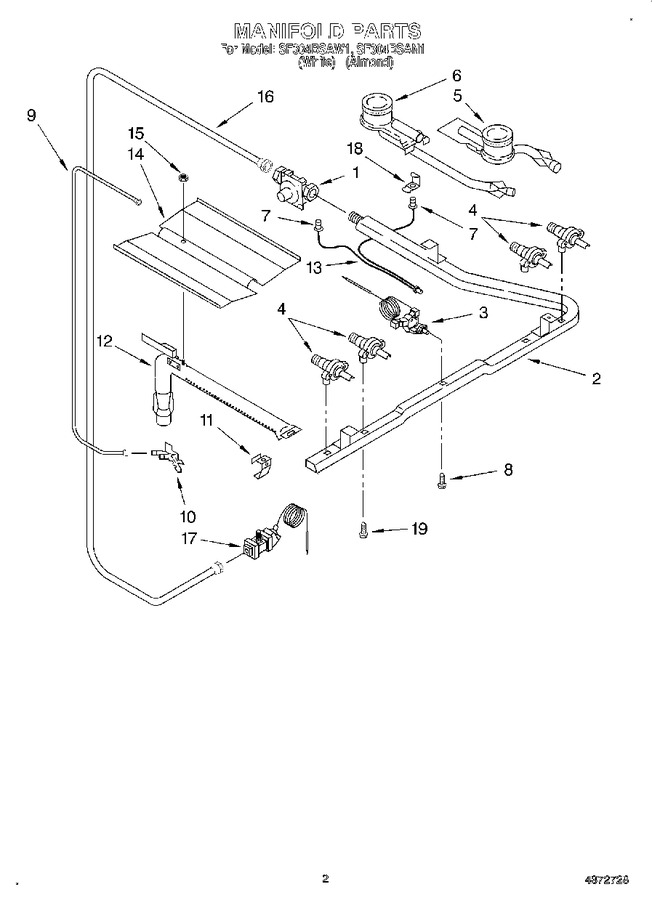 Diagram for SF304BSAW1