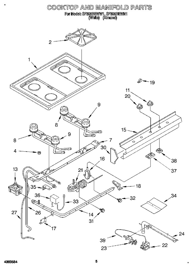 Diagram for SF305BEWN1