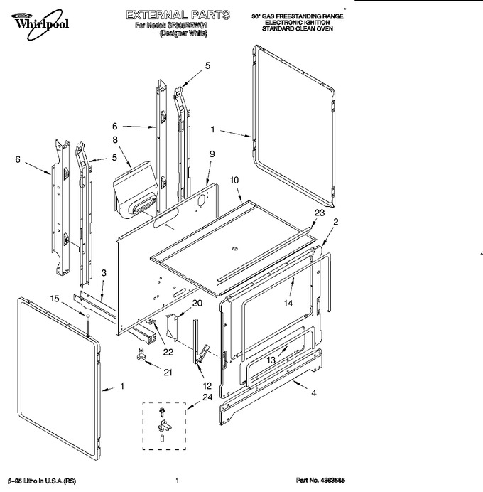 Diagram for SF305BEWQ1