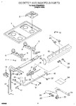 Diagram for 04 - Cooktop And Manifold, Lit/optional