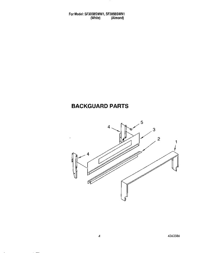 Diagram for SF305BSWN1