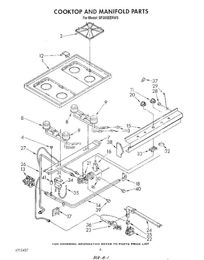 Diagram for SF305EERW5