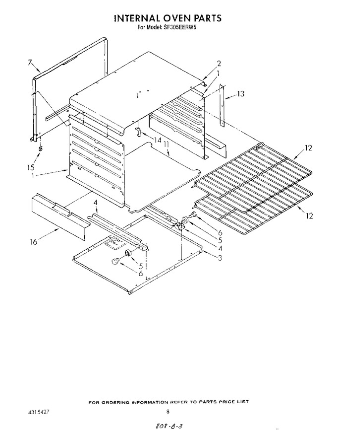 Diagram for SF305EERW5