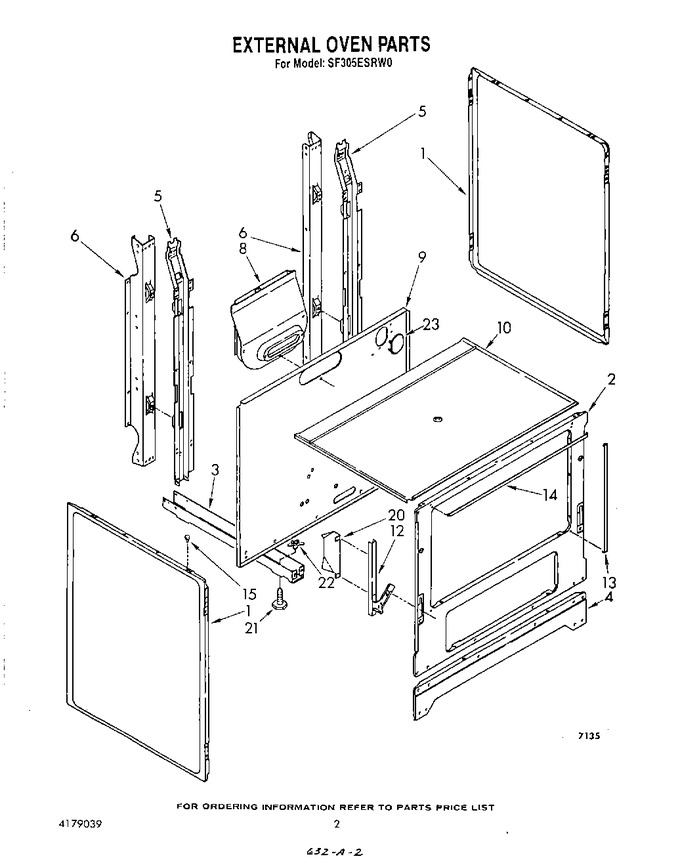 Diagram for SF305ESRW0