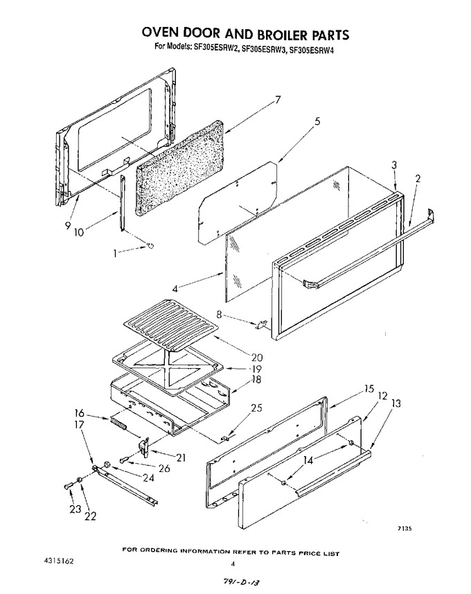 Diagram for SF305ESRW2