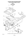 Diagram for 05 - Cooktop And Manifold , Literature A