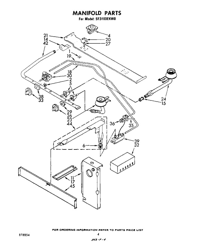 Diagram for SF3100EKW0