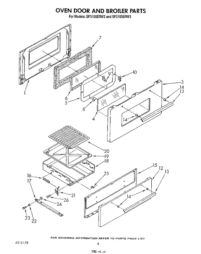 Diagram for SF3100ERW2